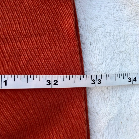 J. Crew Mercantile Pants Trousers Sz. 12 Rust Stretch - Picture 6 of 7